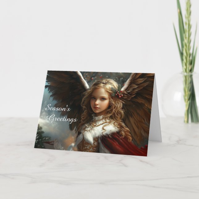 Angel Christmas  Card (Front)