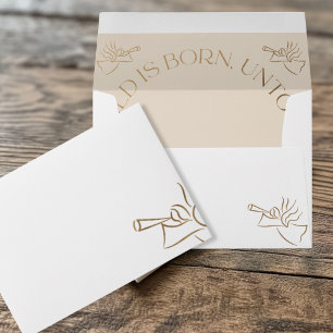Angel Christmas Card Envelope