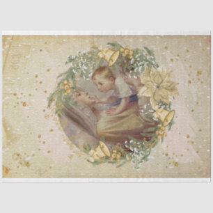 Angel Christmas Mother and child Tissue Paper