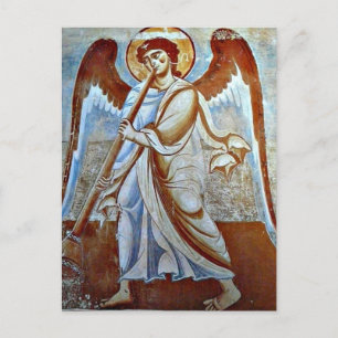 Angel Christmas postcard