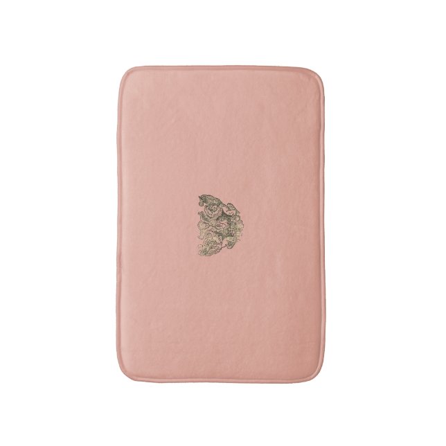 Angel – Coat of arms – Emblem Bath Mat (Front Vertical)