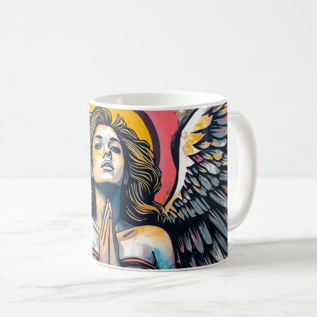 Angel  coffee mug (Front Right)