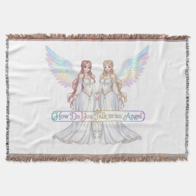 Angel Collection Throw Blanket (Front)