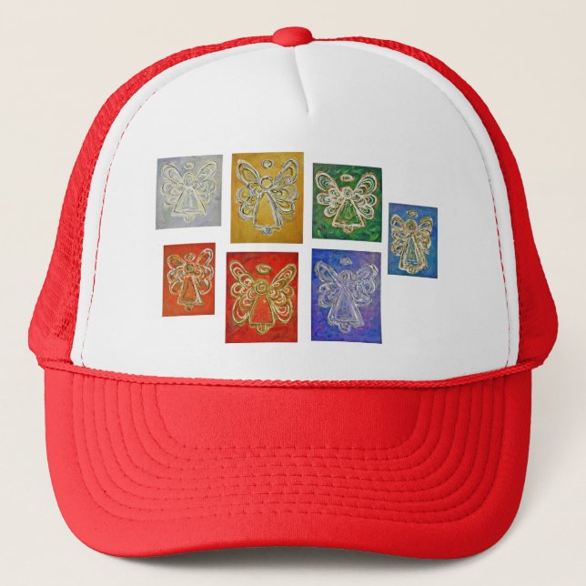 Angel Colour Series Paintings Hat or Cap (Front)