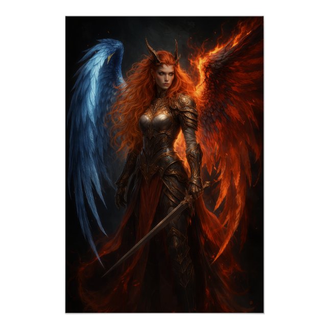 Angel & Demon – Guardian of Light and Fire  Poster (Front)