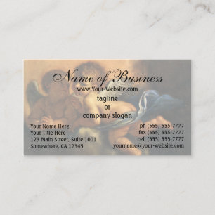 Angel detail, Patron Saints of Modena by Guercino Business Card