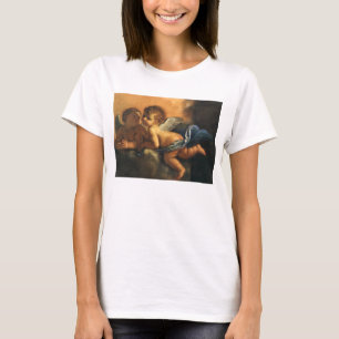 Angel detail, Patron Saints of Modena by Guercino T-Shirt
