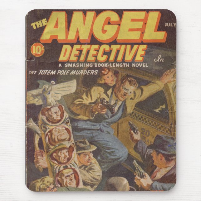 Angel Detective Mousepad (Front)