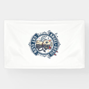 Angel Devil Cat Cat Mum Gift Idea - Angel Devil Ca Banner