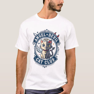 Angel Devil Cat Cat Mum Gift Idea - Angel Devil Ca T-Shirt