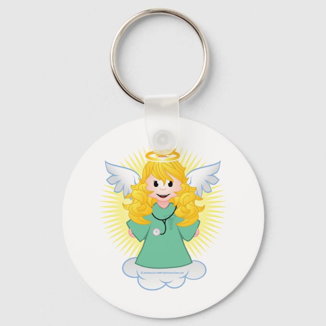 Angel Doctor Scrubs Key Ring (Front)