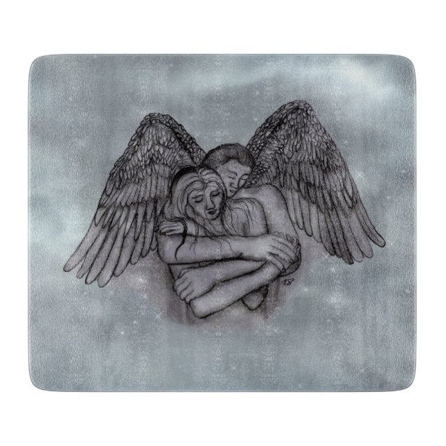 Angel Eros in Love Cutting Board (Front)