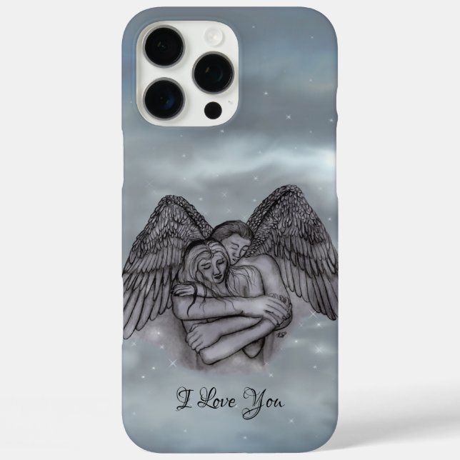 Angel Eros in Love , I Love You Case-Mate iPhone Case (Back)