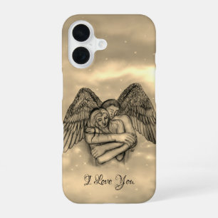 Angel Eros in Love , I Love You iPhone 16 Case