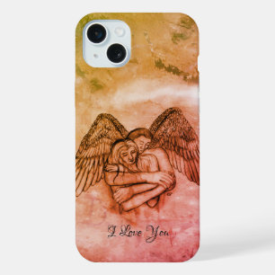 Angel Eros in Love , I Love You iPhone 15 Plus Case