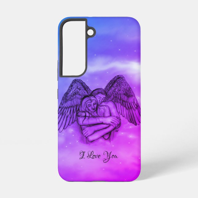Angel Eros in Love , I Love You Samsung Galaxy S22 Case (Back)