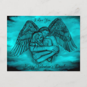 Angel Eros in Love , I Love You , Valentine s Day  Postcard