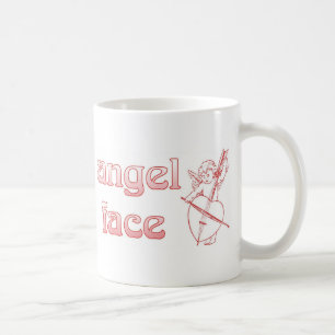 Angel face coffee mug