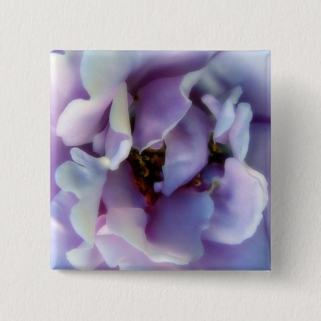 Angel Face Rose 15 Cm Square Badge (Front)
