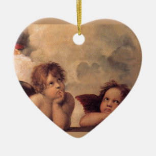 Angel Faith Raphael Faith Blessing Cute Ceramic Tree Decoration