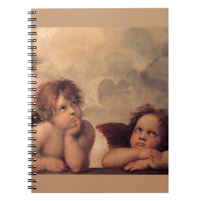 Angel Faith Raphael Faith Blessing Cute Notebook (Front)