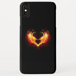 Angel Fire Heart with Wings Case-Mate iPhone Case
