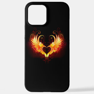 Angel Fire Heart with Wings iPhone 12 Pro Max Case
