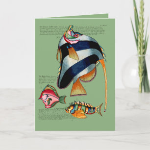 Angel Fish and Friends Holiday Card