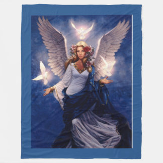 angel fleece blanket