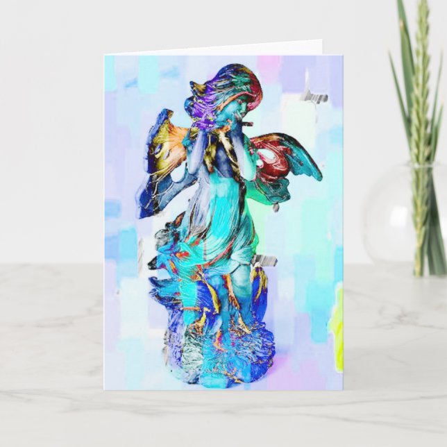 Angel Flute All Occasion Card (Front)