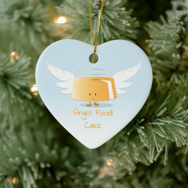 Angel Food Cake Ceramic Tree Decoration (Tree)