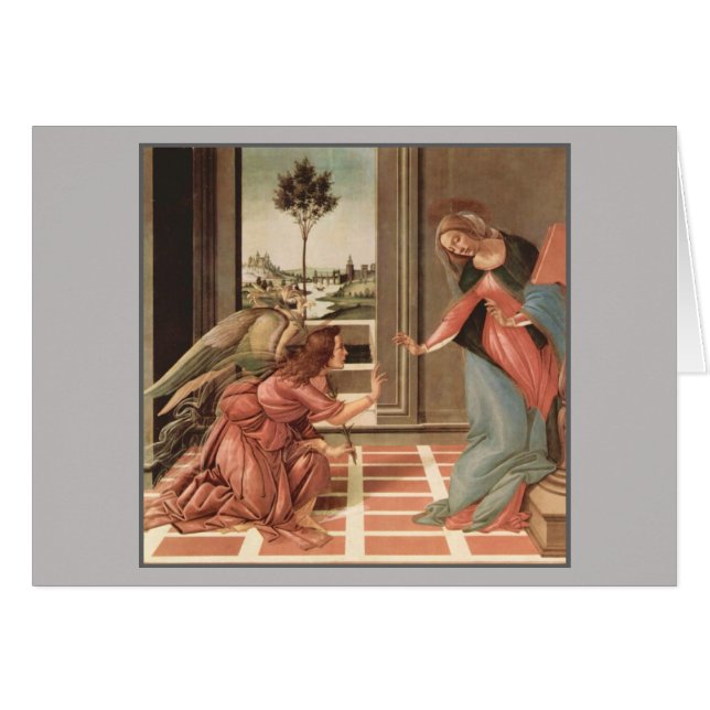 Angel Gabriel And Mary (Front Horizontal)