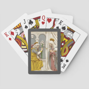 Angel Gabriel The Annunciation To Mary  Playing Cards