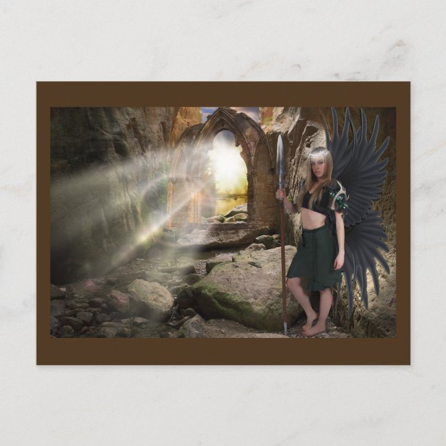 Angel "Gaurdian" Postcard (Front)