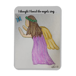 Angel Girl Magnet