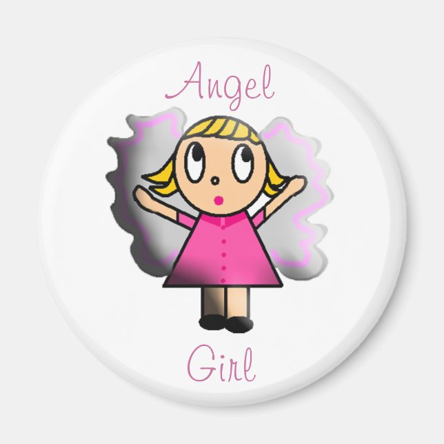 Angel Girl Magnet (Front)