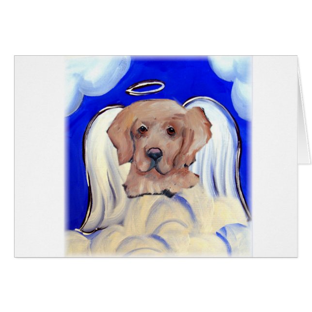 Angel Golden Retriever (Front Horizontal)