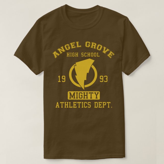 Angel Grove High T-Shirt (Design Front)