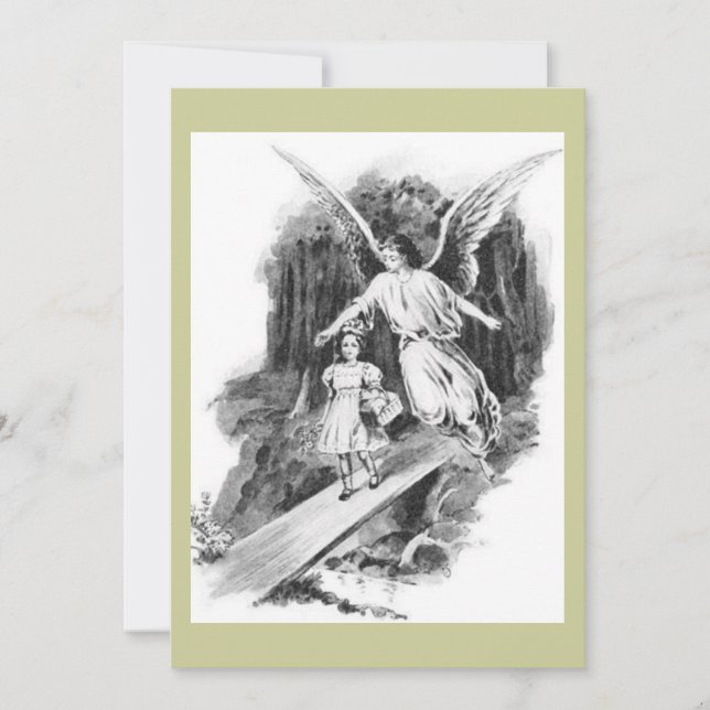 Angel Guarding A Girl Child (Front)