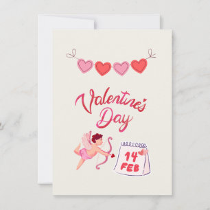 angel happy  valentine holiday card