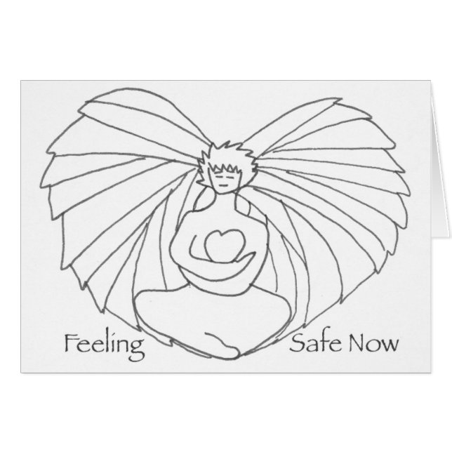 Angel Heart card (Front Horizontal)