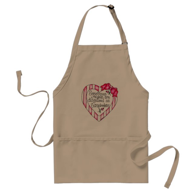 Angel Heart Scrapbooker Standard Apron (Front)