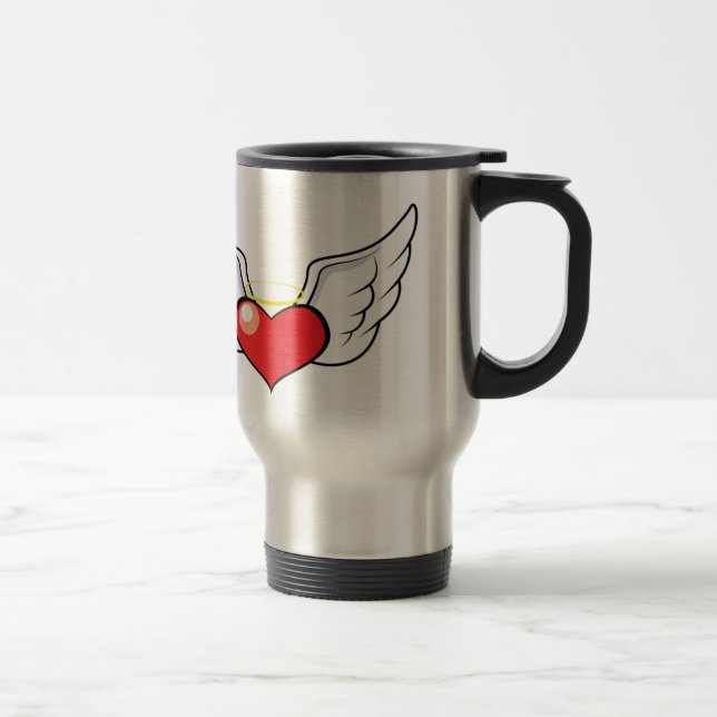 Angel heart travel mug (Right)