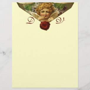 ANGEL HEART WAX SEAL Monogram Cream