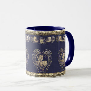 Angel Heraldry With Soldier Mug