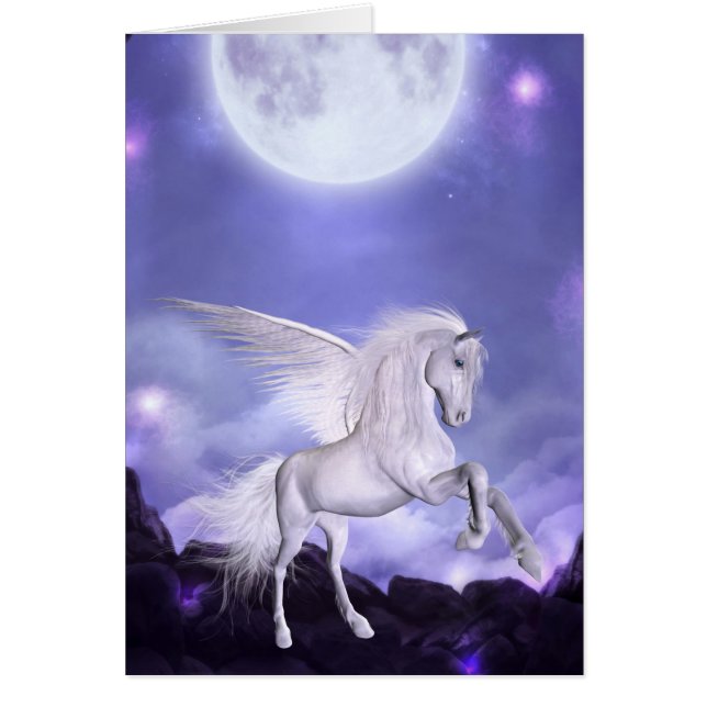 Angel Horse Card Fantasy (Front)