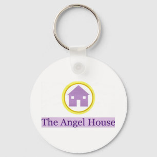angel house logo key ring