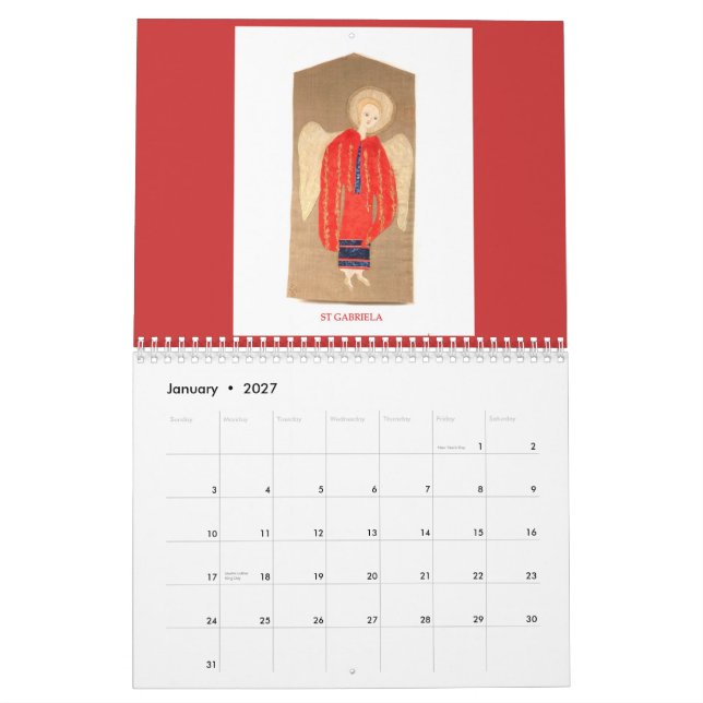 Angel Icons        ... Calendar (Jan 2027)