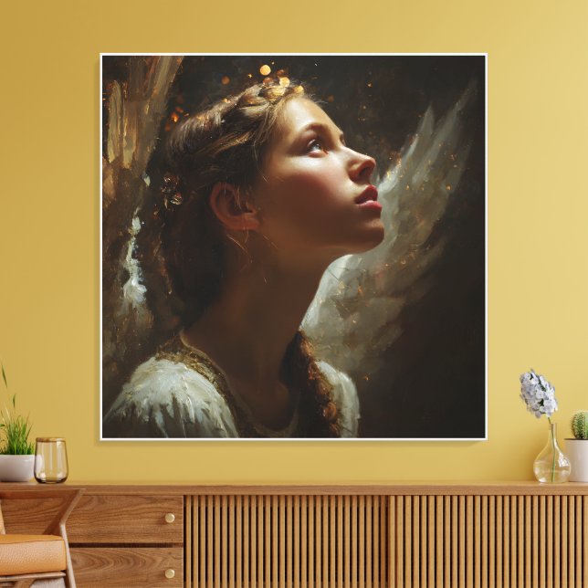 Angel Image Canvas Print (Insitu(LivingRoom))