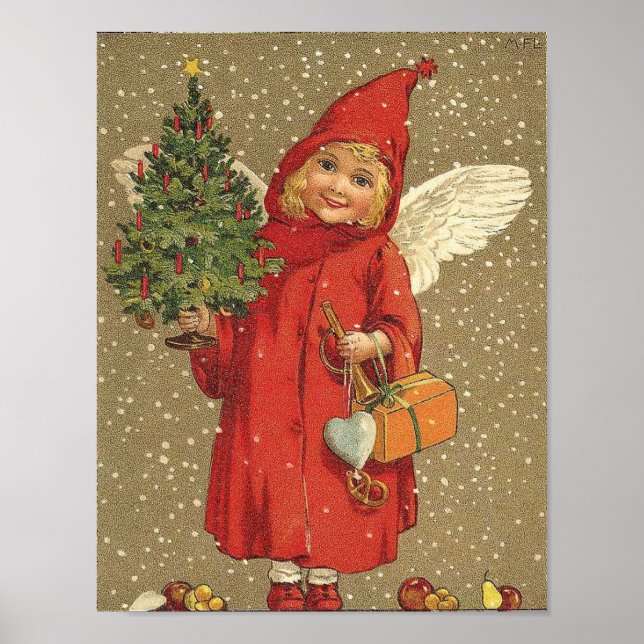 Angel in A Red Coat Poster (Front)